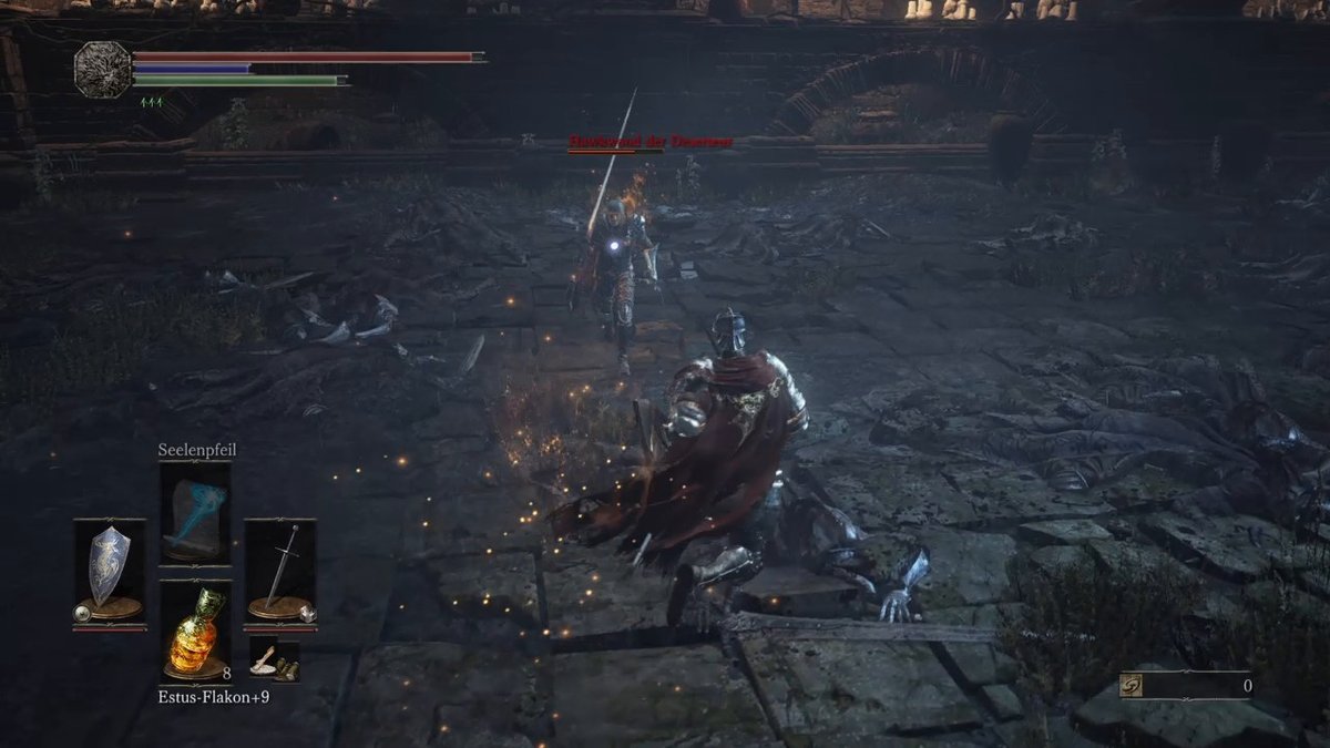 Dark Souls 3: Hawkwood der Deserteur - Finaler Kampf Dark Souls 3: Hawkwood der Deserteur - Finaler Kampf