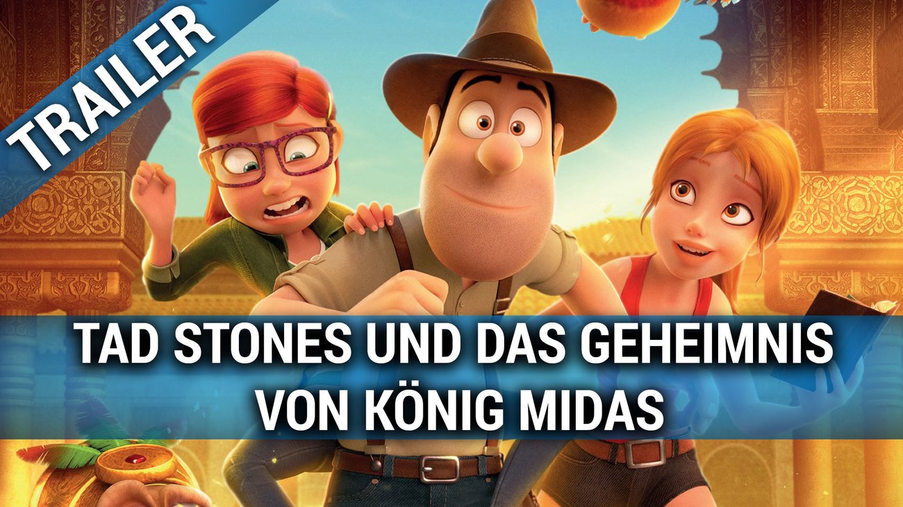 Tad Stones und das Geheimnis von König Midas - Trailer Deutsch