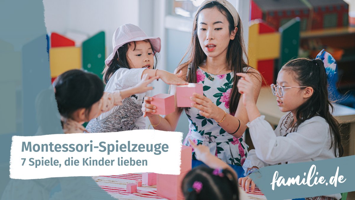 7 klassische Montessori-Spielzeuge, die Kids lieben