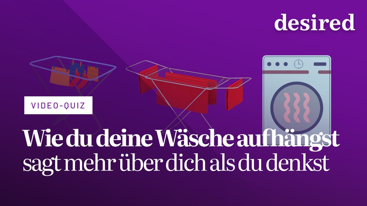 Wie du deine Wäsche aufhängst, sagt mehr über dich als du denkst