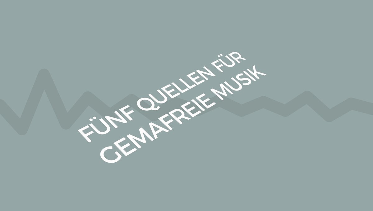 GEMA-freie Musik GEMA-freie Musik