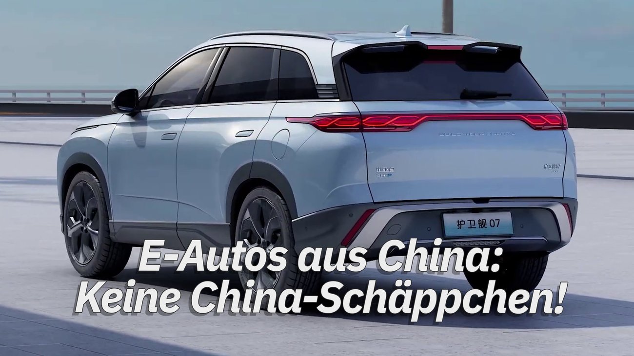 E-Autos aus China: Keine klassischen China-Schnäppchen!
