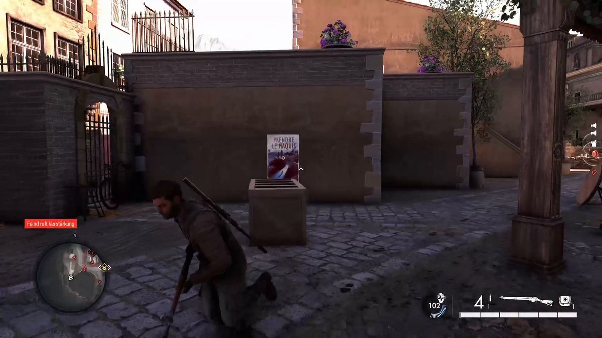 Sniper Elite Resistance: Propagandaplakat in „Angriff auf Fort Rouge“ - Fundort