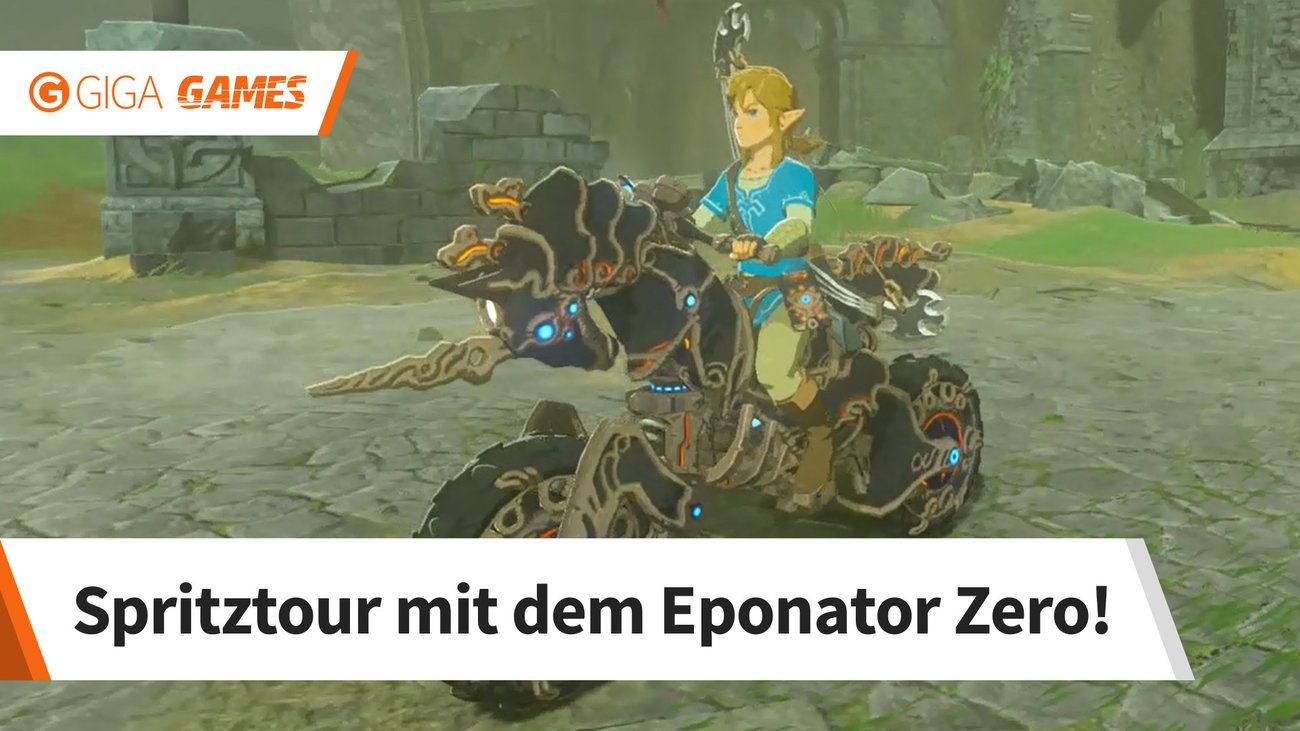 Zelda - Breath of the Wild: Spritztour mit dem Eponator Zero!