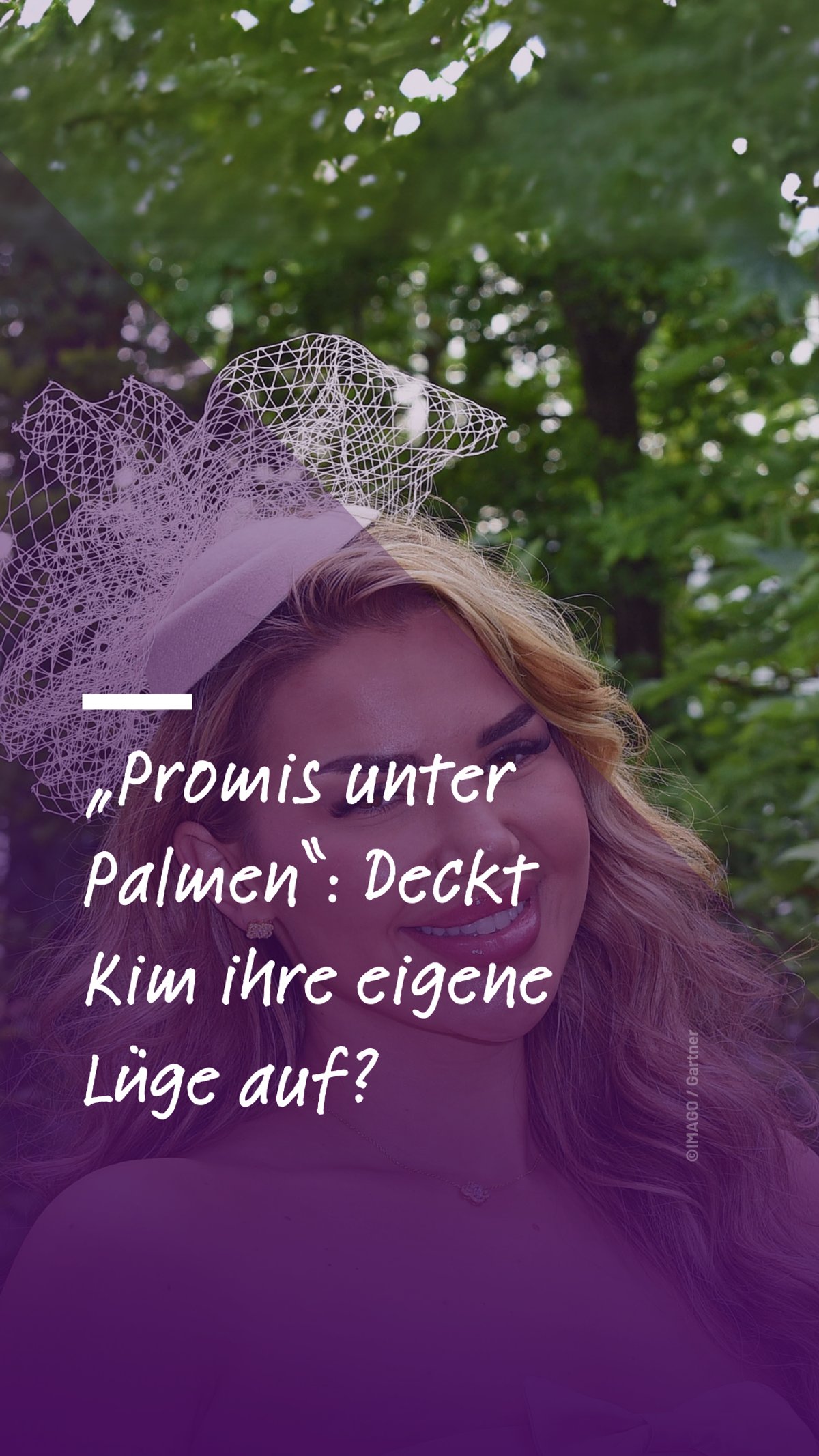 „Promis unter Palmen“ Folge 3: Deckt Kim hier ihre eigene Lüge auf?