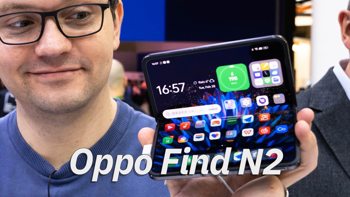 Oppo Find N2 im Hands-On Oppo Find N2 im Hands-On