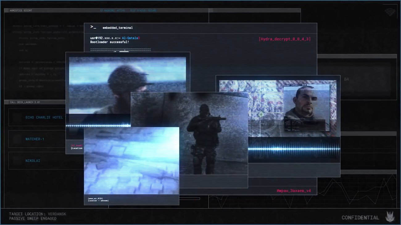 SECURE COMMS LINK /// EYES ONLY (CoD: Modern Warfare – Season 4-Teaser