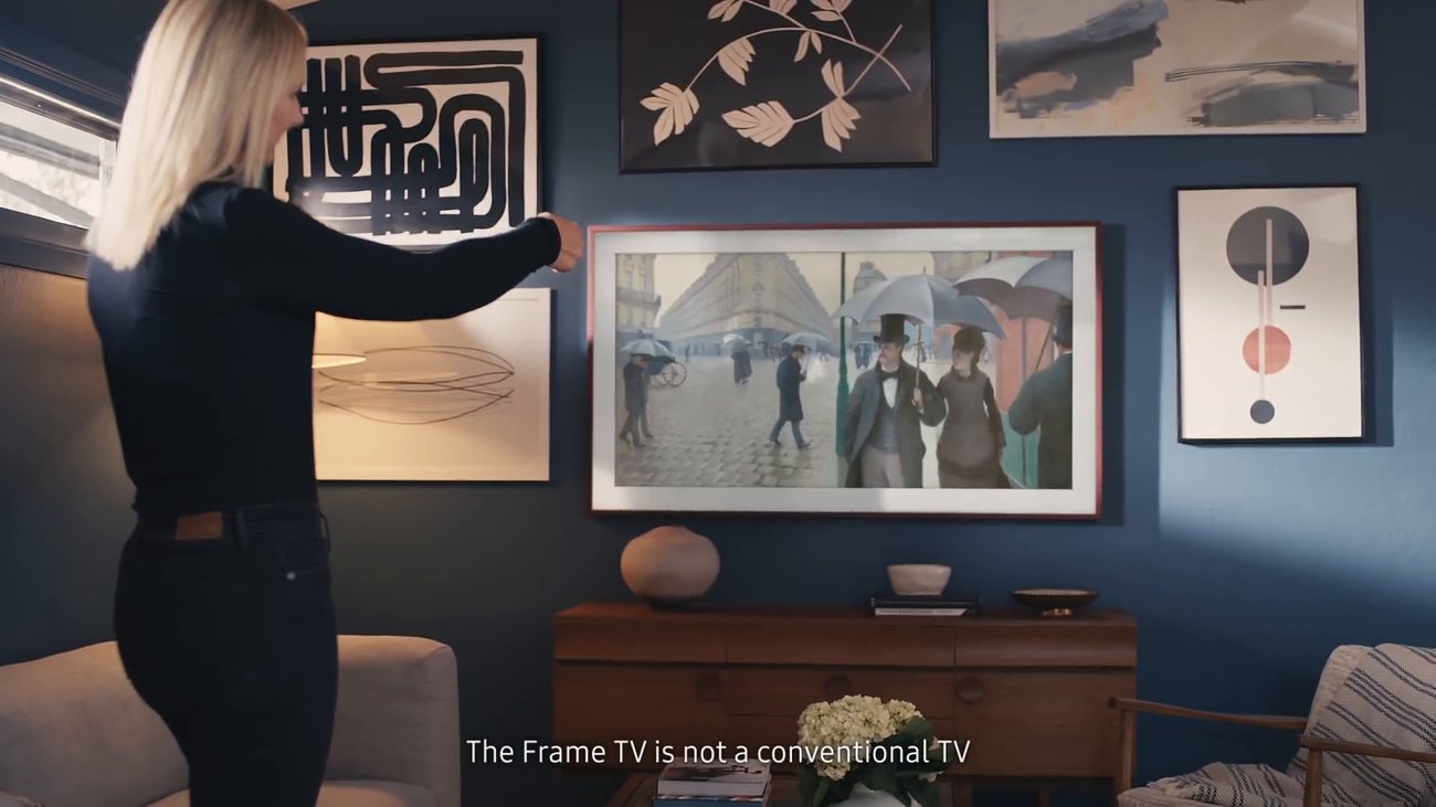 Samsung The Frame trifft auf Kunst