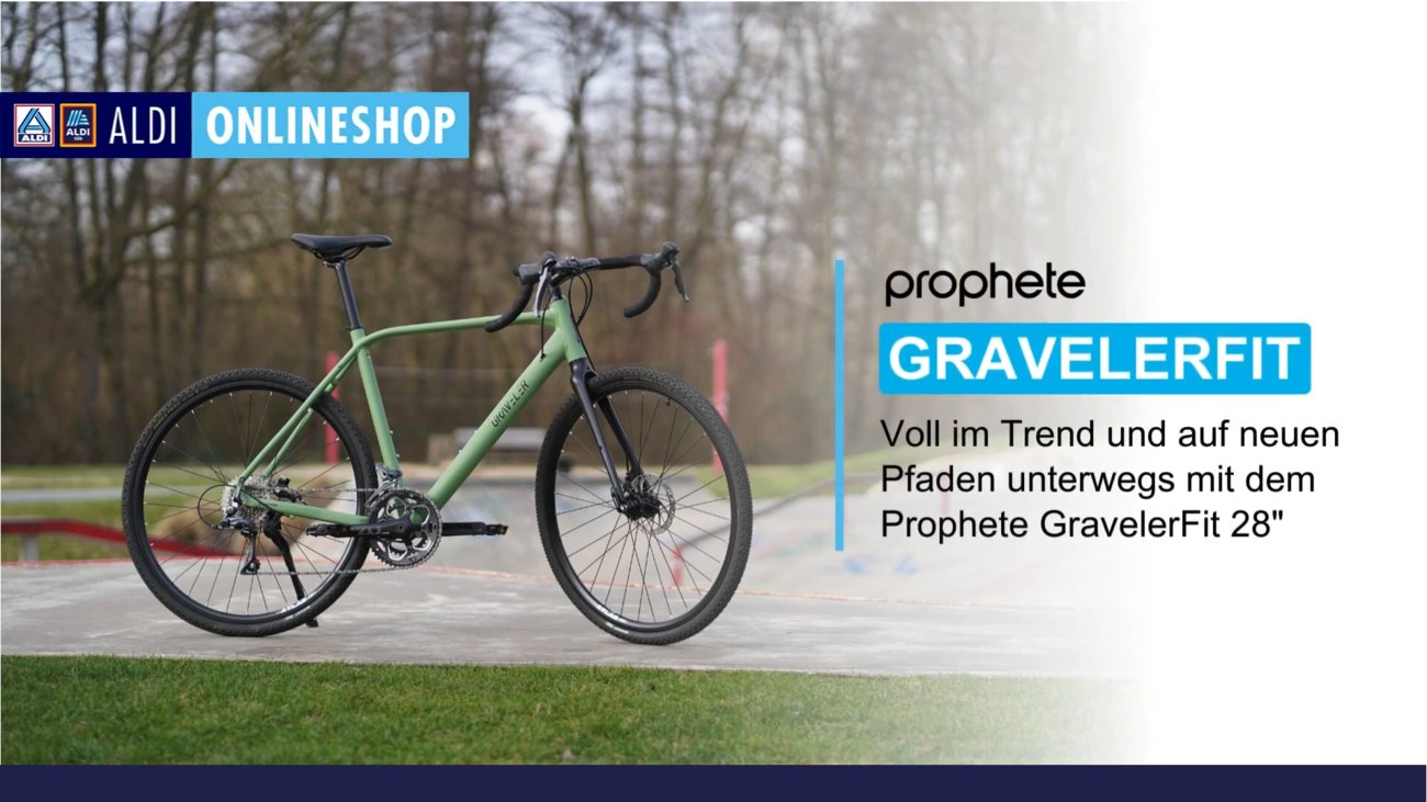 Prophete GravelerFit: Gravel Bike bei Aldi