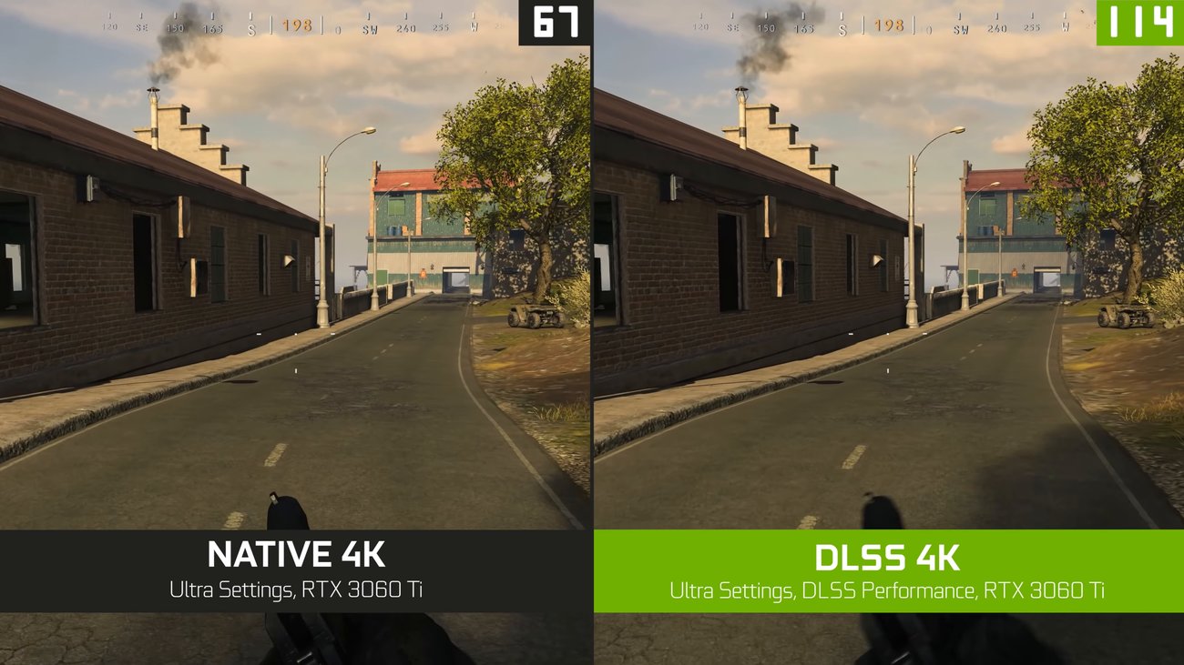 Call of Duty: Warzone - "4K NVIDIA DLSS"-Vergleich