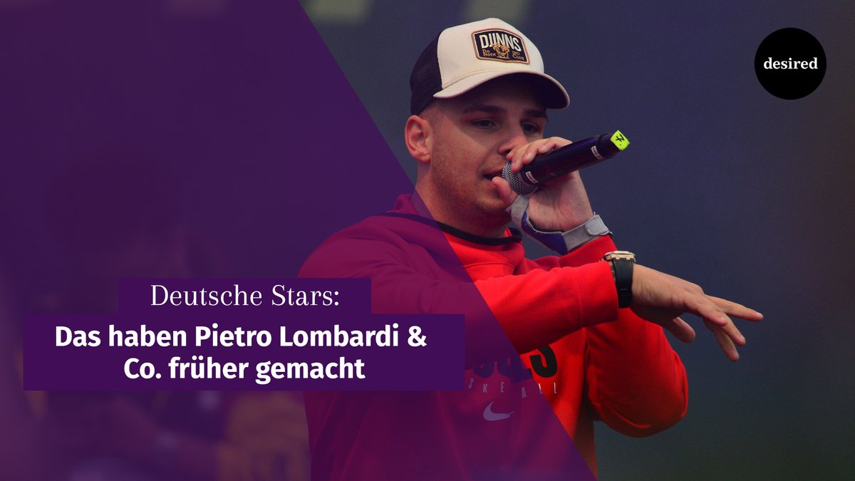 Deutsche Stars: Das haben Pietro Lombardi & Co. früher gemacht Deutsche Stars: Das haben Pietro Lombardi & Co. früher gemacht