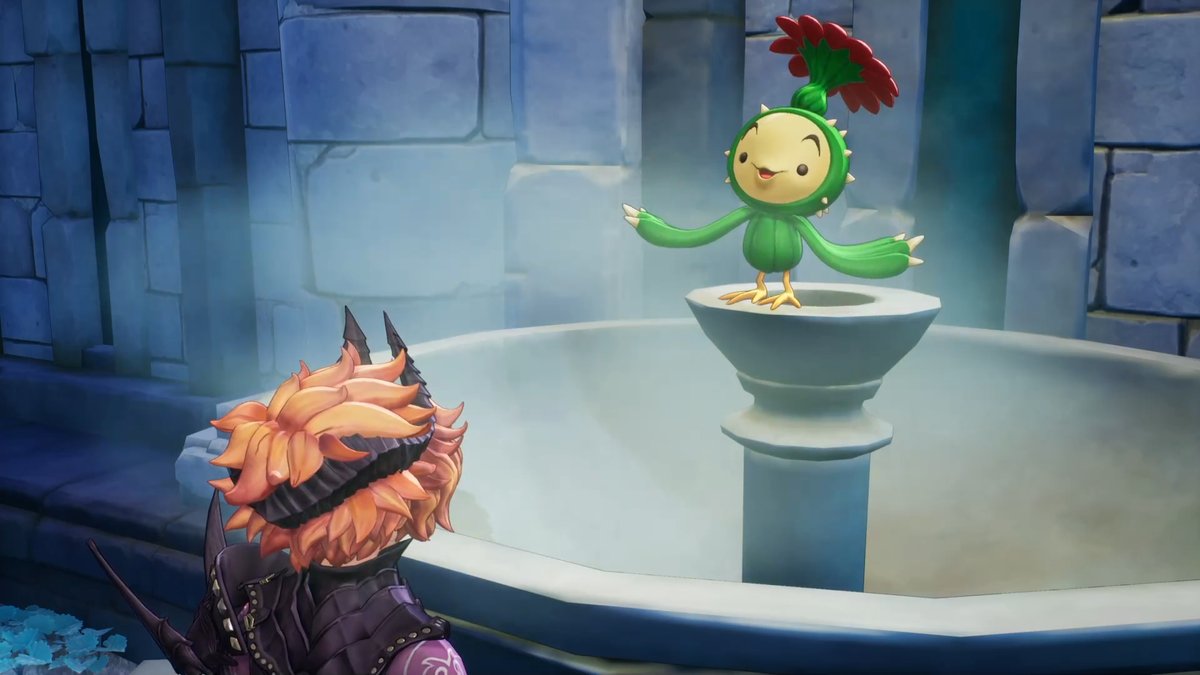 Visions of Mana: Kaktusfratz-Fundort bei der Lichtbühne von Tireth Visions of Mana: Kaktusfratz-Fundort bei der Lichtbühne von Tireth