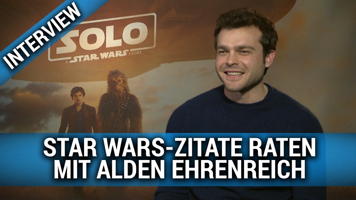 Star Wars-Zitate raten mit Alden Ehrenreich Star Wars-Zitate raten mit Alden Ehrenreich
