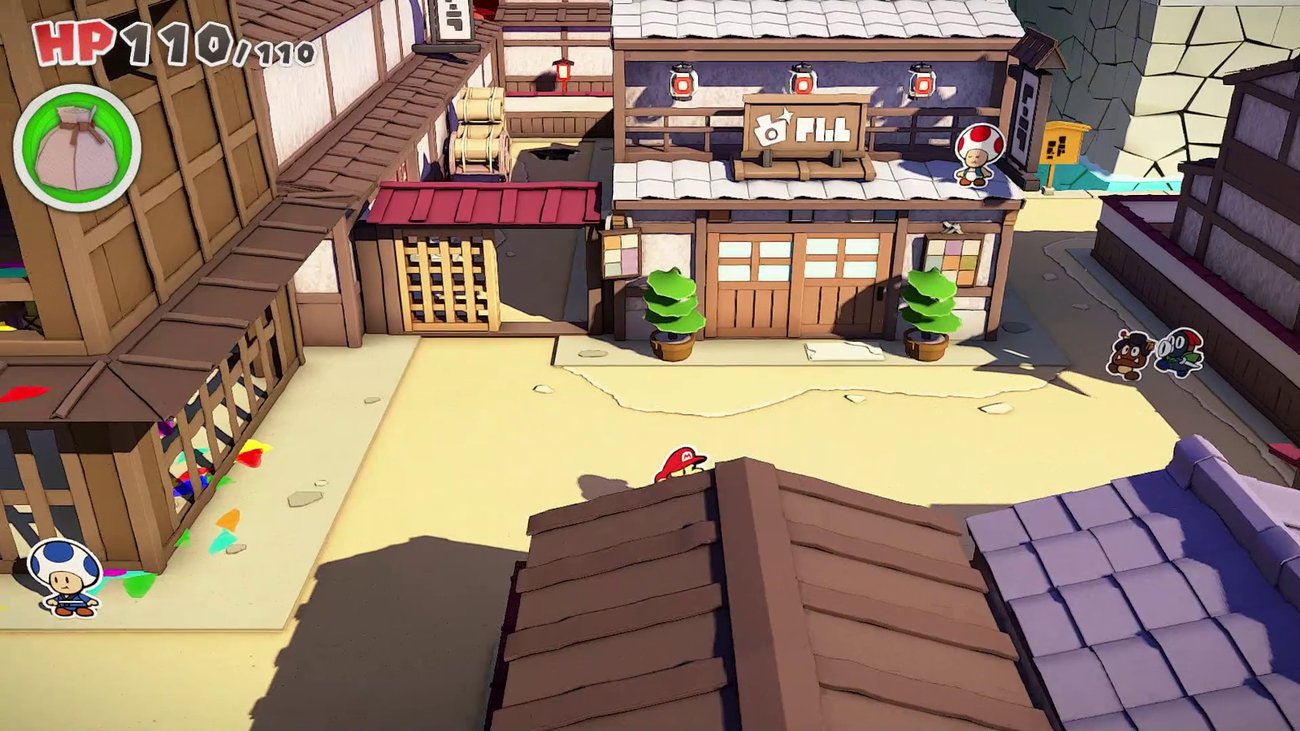Paper Mario: The Origami King | Fundorte aller Toads - Level: Shogunland