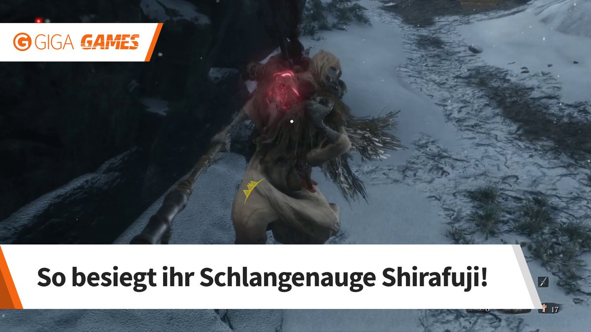 Sekiro - Shadows Die Twice: Bosskampf gegen Schlangenauge Shirafuji