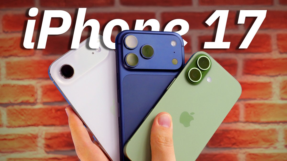 iPhone 17, 17 Pro Max und Air im Hands-On iPhone 17, 17 Pro Max und Air im Hands-On