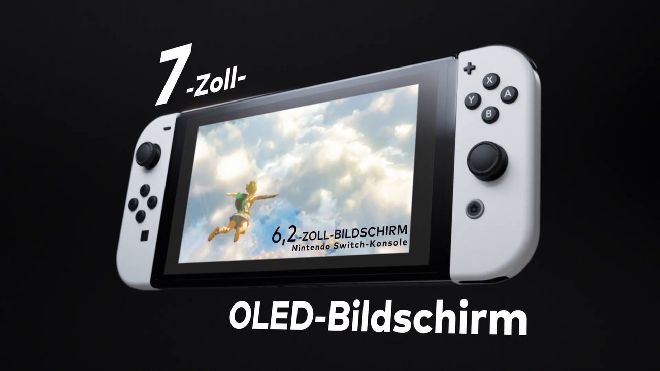 Nintendo Switch OLED: Alle Details der neuen Konsole