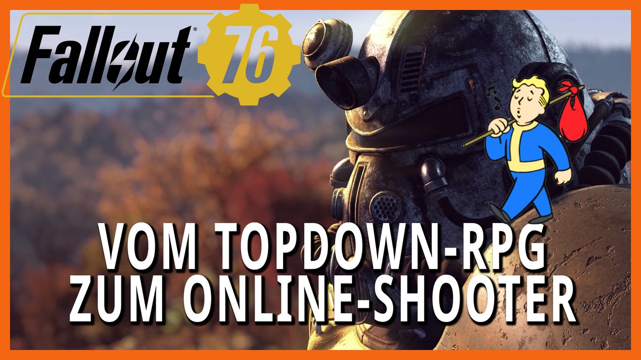 Vom Topdown-RPG zum Online-Shooter: Die Geschichte der Fallout-Spiele