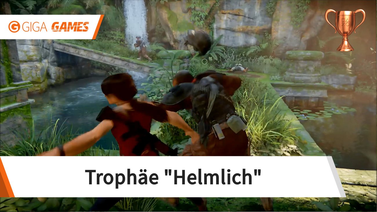 Uncharted - The Lost Legacy: Trophäe "Helmlich" freischalten