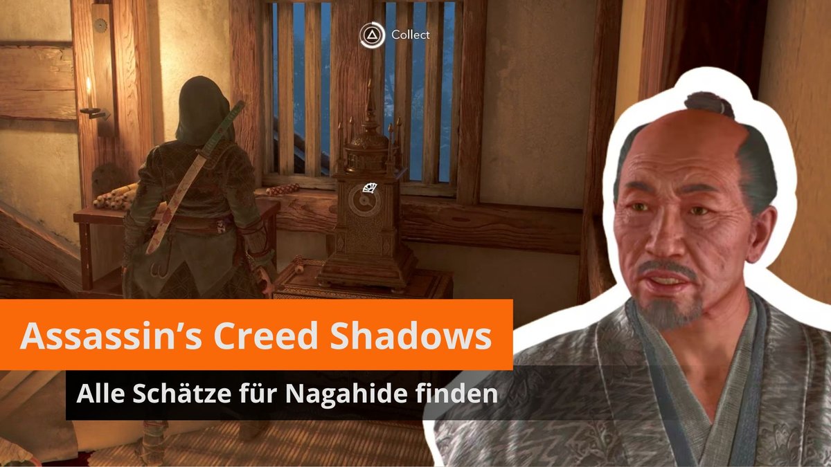 Assassin's Creed Shadows: Alle Schätze für Nagahide finden Assassin's Creed Shadows: Alle Schätze für Nagahide finden