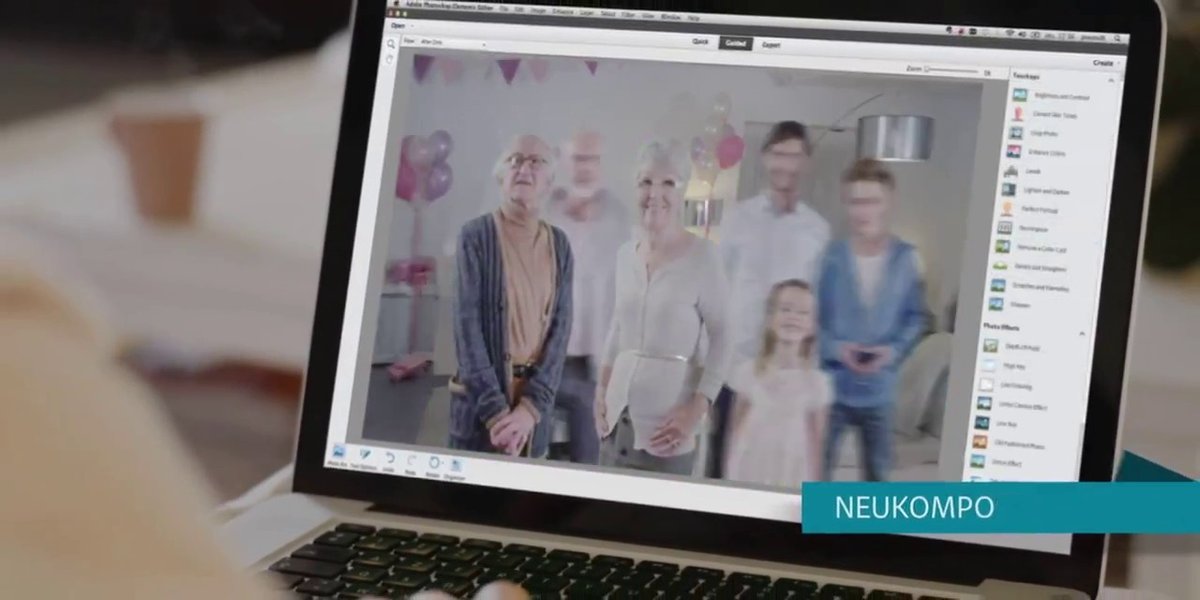 Adobe Photoshop Elemente - Trailer Adobe Photoshop Elemente - Trailer