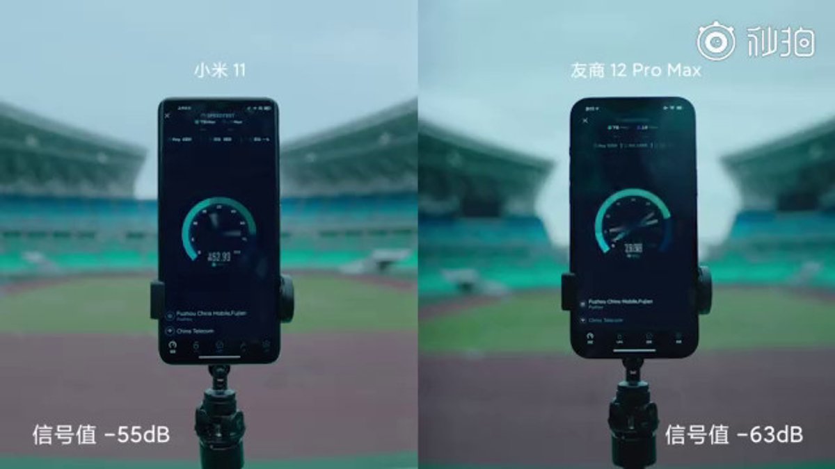 Xiaomi Mi 11 vs. iPhone 12 Pro Max: Wi-Fi-6-Vergleich Xiaomi Mi 11 vs. iPhone 12 Pro Max: Wi-Fi-6-Vergleich