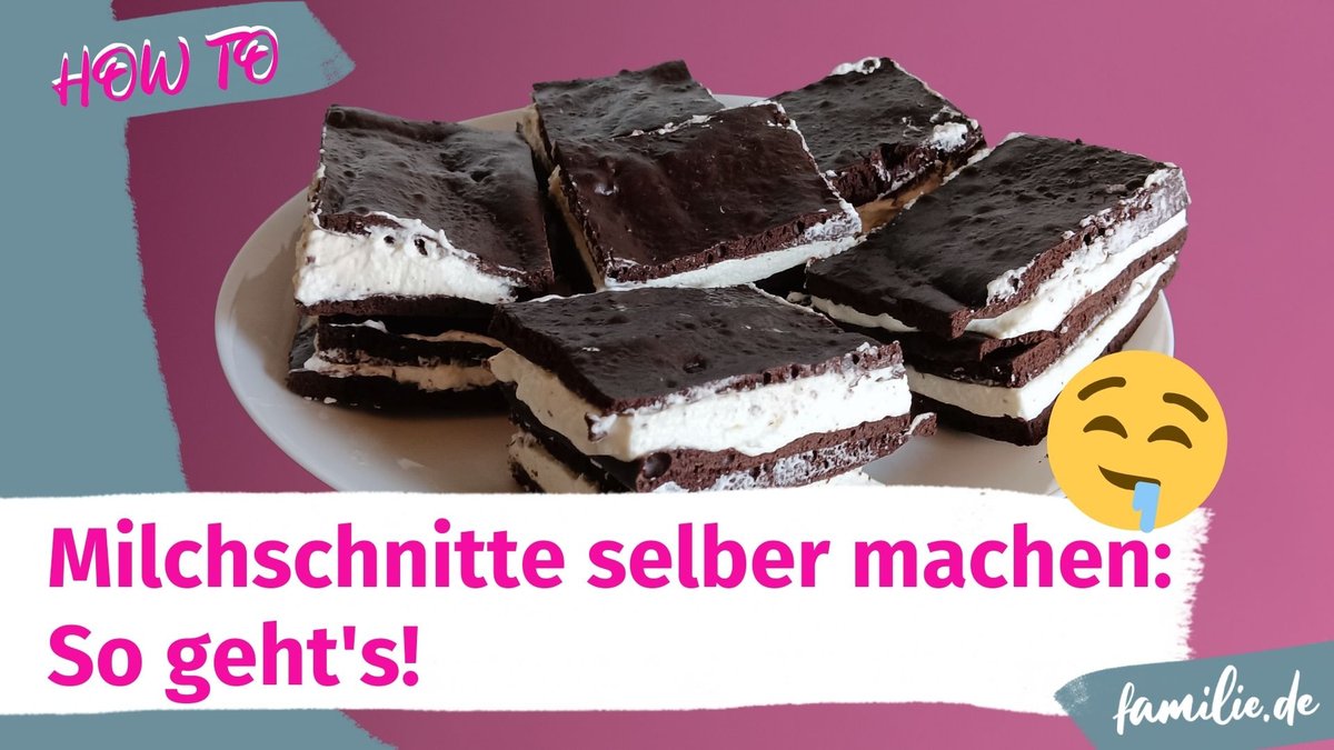 Milchschnitte selber machen: So geht's