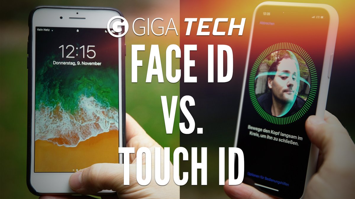 Face ID vs. Touch ID: Was schlägt sich besser? Face ID vs. Touch ID: Was schlägt sich besser?