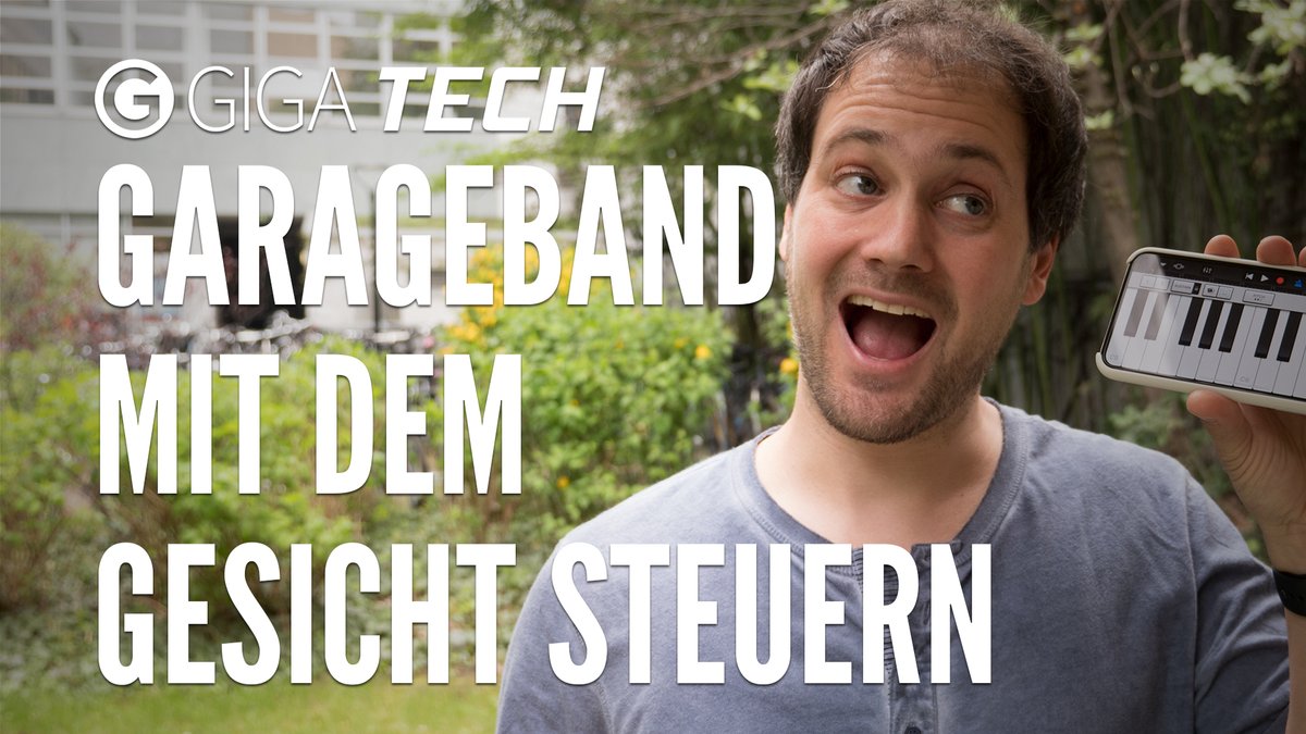 GarageBand am iPhone X: Grimassen schneiden für ko(s)mische Klänge GarageBand am iPhone X: Grimassen schneiden für ko(s)mische Klänge