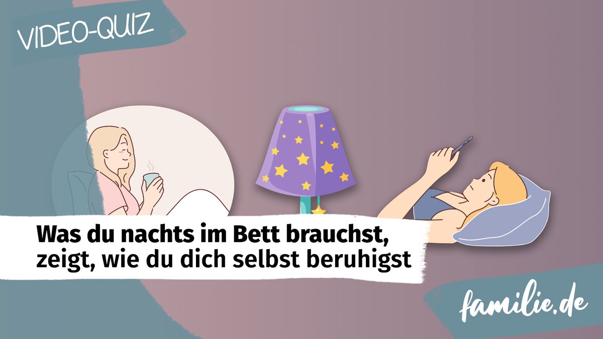Was du nachts im Bett brauchst, zeigt, wie du dich selbst beruhigst
