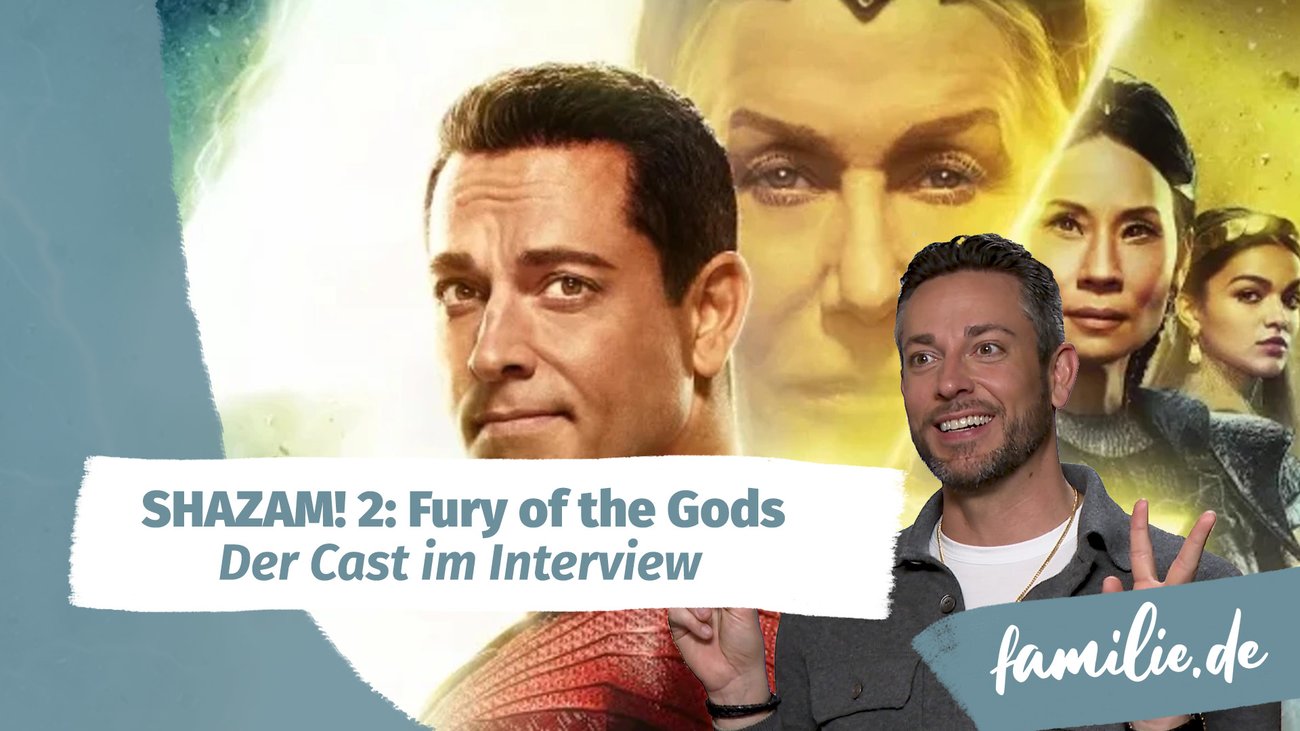 Shazam 2: Fury of the Gods Cast im Interview