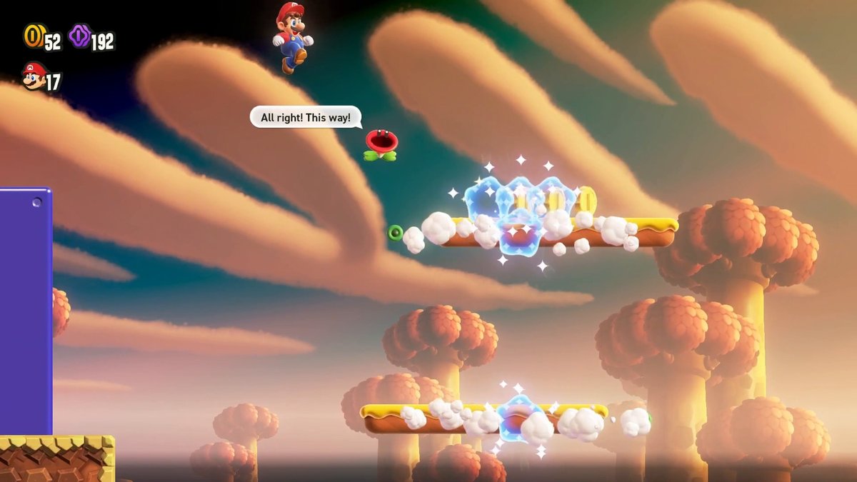 Super Mario Bros. Wonder: W1-13 Fallschirmmütze 1 Super Mario Bros. Wonder: W1-13 Fallschirmmütze 1