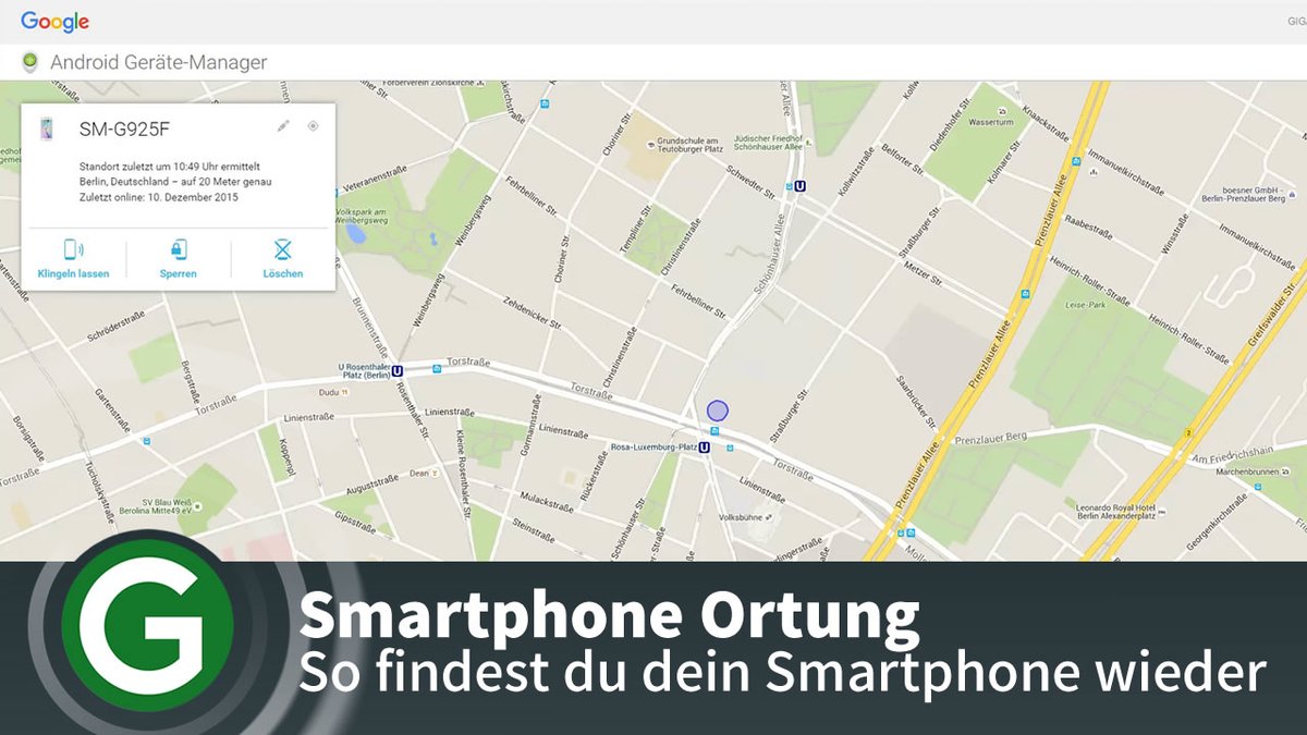 Smartphone orten Smartphone orten