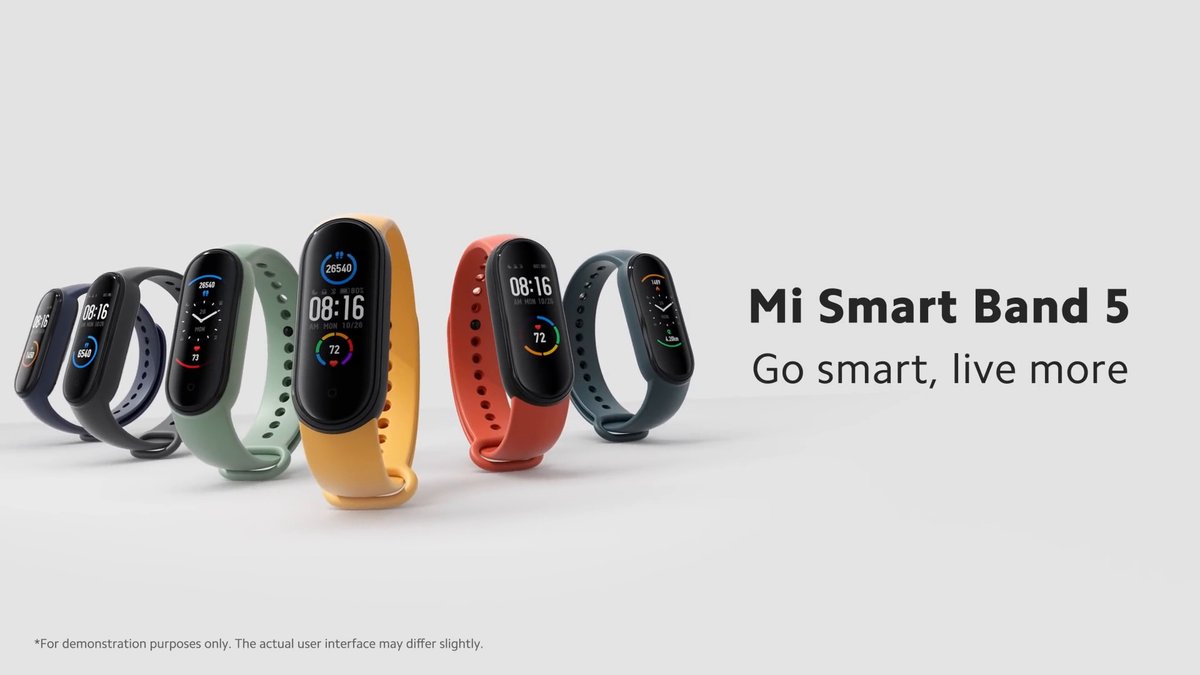 Xiaomi Mi Band 5 vorgestellt Xiaomi Mi Band 5 vorgestellt