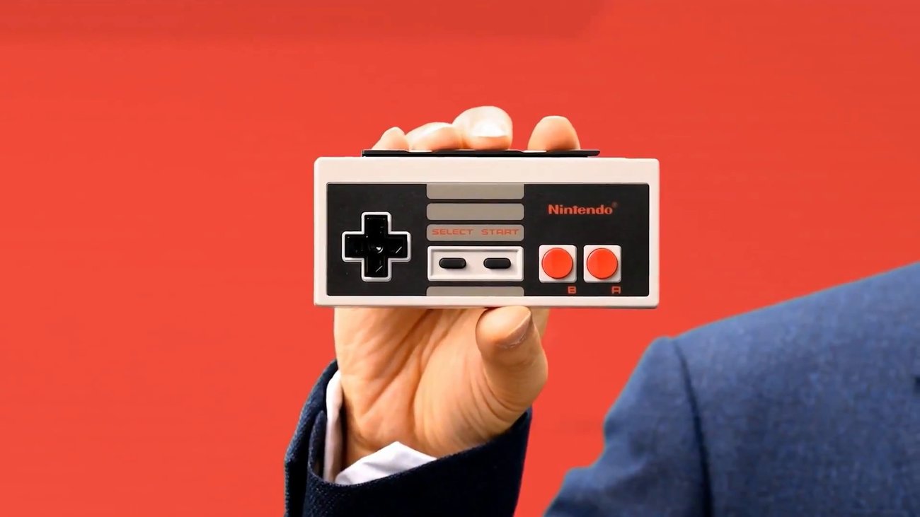 Klassische NES-Controller für die Nintendo Switch