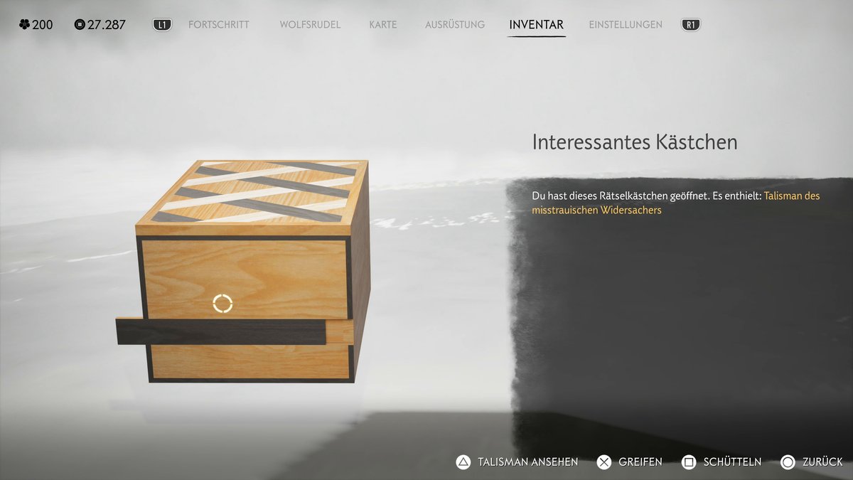 Ghost of Yotei: Interessantes Kästchen (Lösung) Ghost of Yotei: Interessantes Kästchen (Lösung)