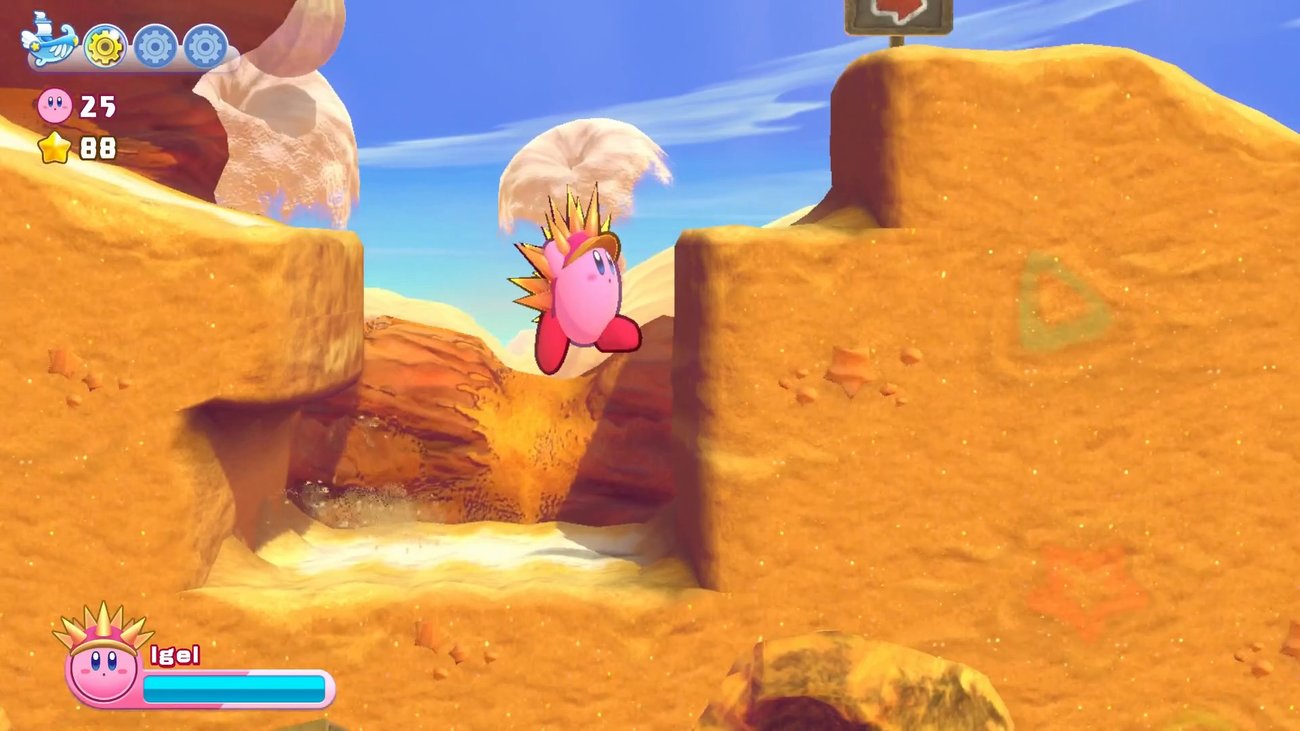 Kirby's Return to Dream Land: Level 2-1