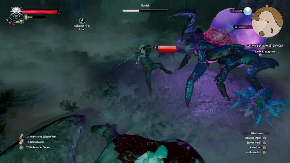 The Witcher 3: Bosskampf - Harrisi The Witcher 3: Bosskampf - Harrisi