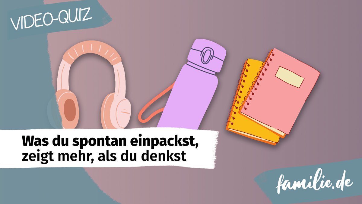 Was du spontan einpackst, wenn du los musst, zeigt mehr, als du denkst Was du spontan einpackst, wenn du los musst, zeigt mehr, als du denkst