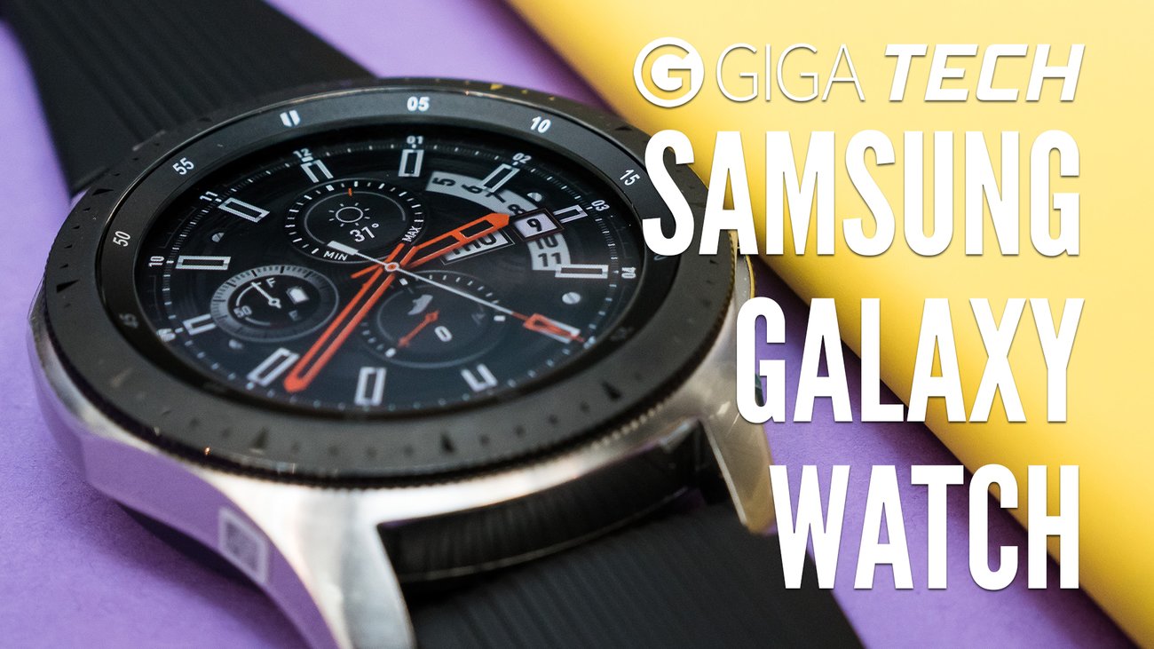 Samsung Galaxy Watch im Hands-On