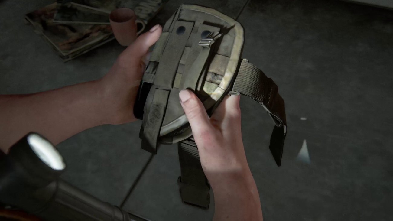 The Last of Us 2: Fundort des Kurzwaffenholsters (Abby)