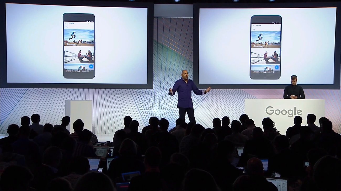 Google Keynote: Neue Features für Google Photos