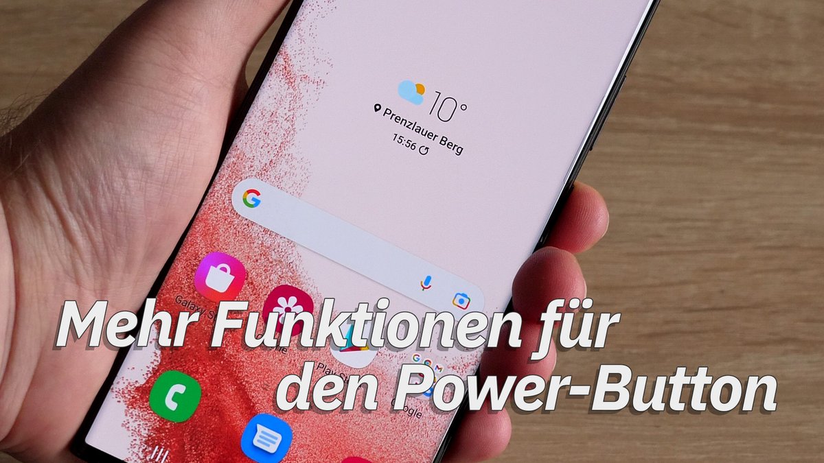 Samsung-Smartphones: Mehr Funktionen für den Power-Button Samsung-Smartphones: Mehr Funktionen für den Power-Button