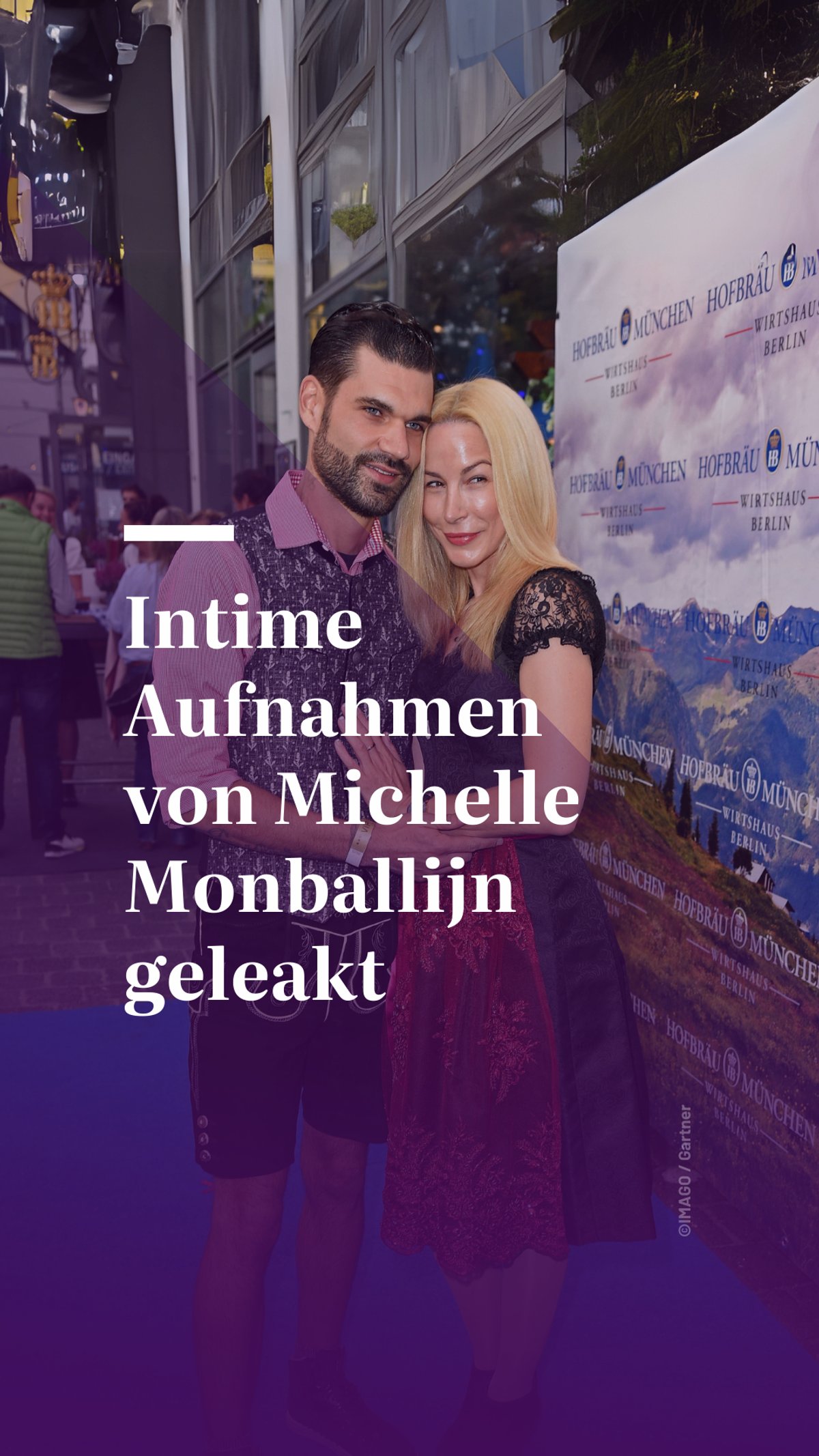 Intime Aufnahmen von Michelle Monballijn geleakt