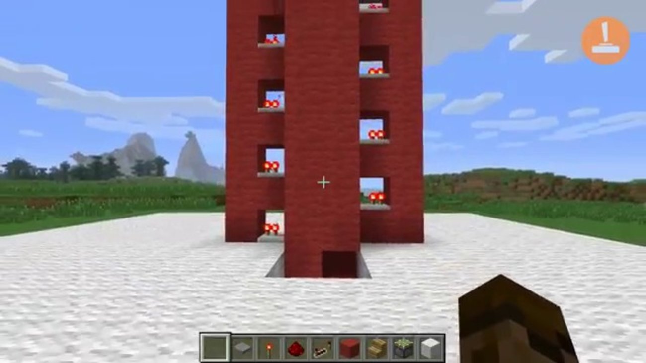 Minecraft Tutorial - Reißverschluss-Aufzug
