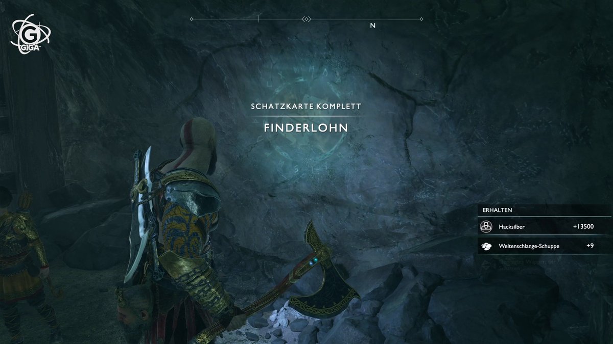 God of War: Schatzkarte - Finderlohn - Fundort des Schatzes