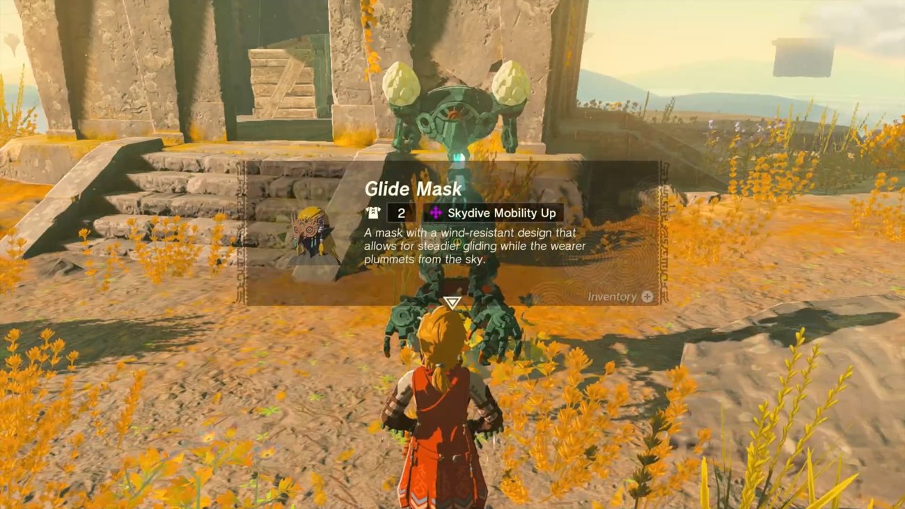 Zelda Tears of the Kingdom: Aero-Maske finden
