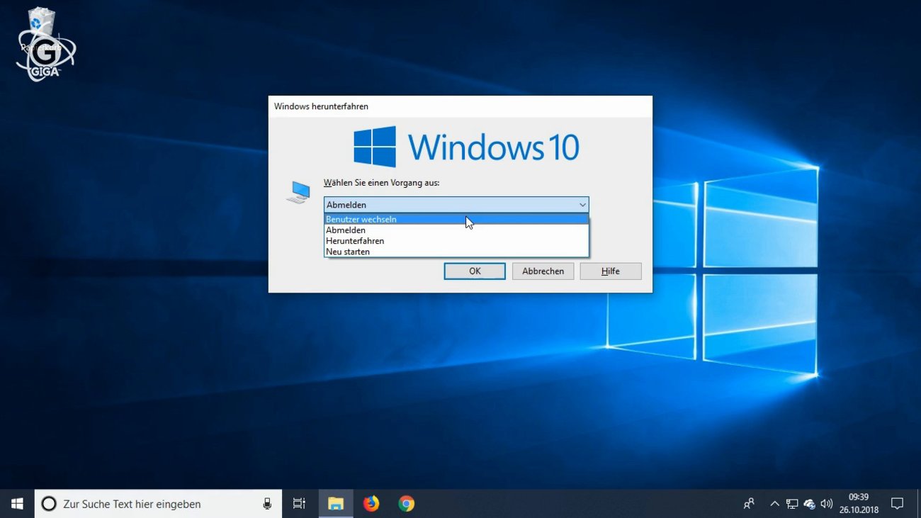 Tutorial: So meldet ihr den aktuellen Benutzer aus Windows 10 ab