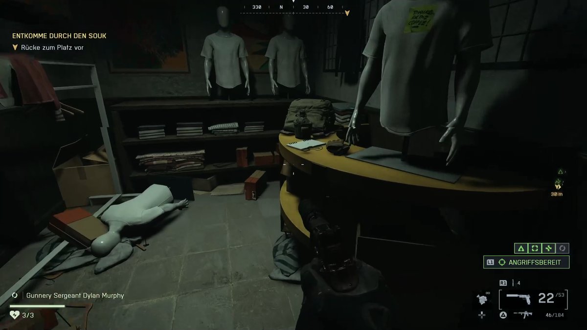 Battlefield 6: Erkennungsmarke #3 von #4 in Kapitel 4 Night Raid- Fundort