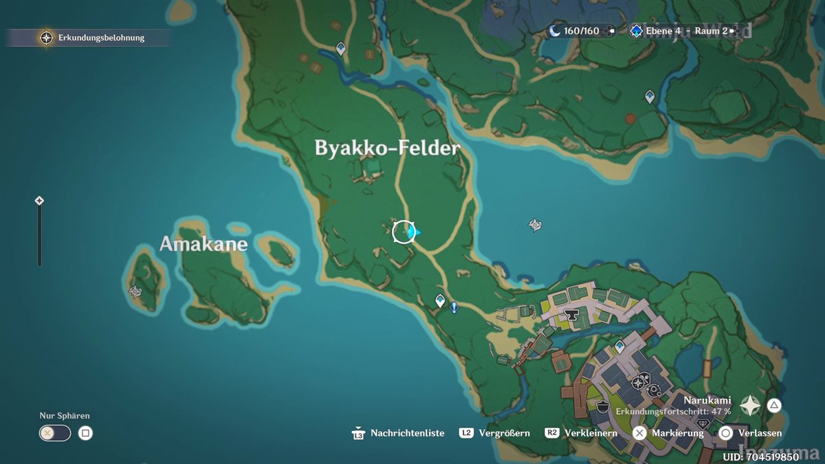 Genshin Impact: Elektroculus #34 in Narukami - Fundort Genshin Impact: Elektroculus #34 in Narukami - Fundort